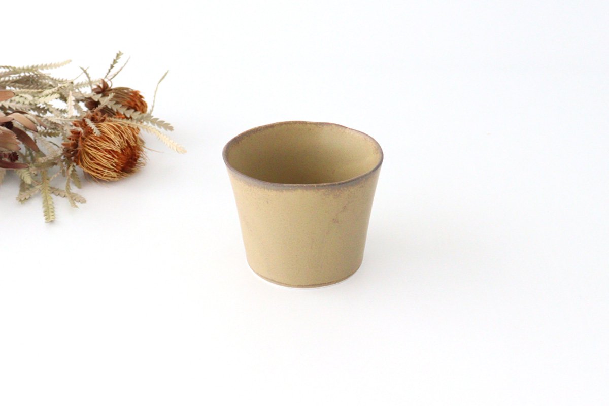 ORLO Free Cup Brown | Soba Choko Mino Ware