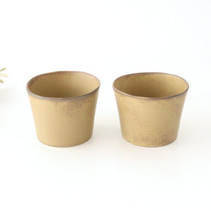 ORLO Free Cup Brown | Soba Choko Mino Ware