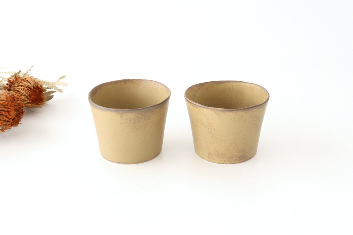 ORLO Free Cup Brown | Soba Choko Mino Ware