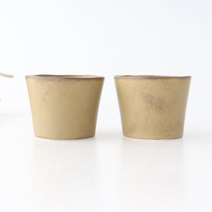 ORLO Free Cup Brown | Soba Choko Mino Ware