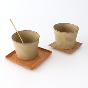 ORLO Free Cup Brown | Soba Choko Mino Ware