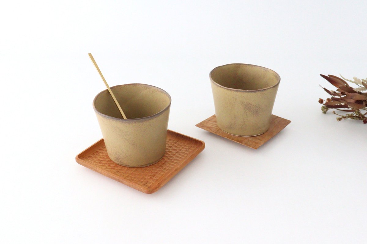 ORLO Free Cup Brown | Soba Choko Mino Ware