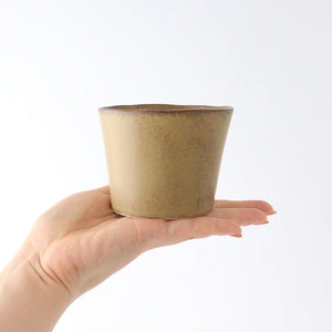 ORLO Free Cup Brown | Soba Choko Mino Ware