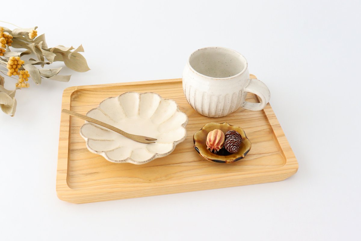 TOUGEI Wooden Tray Obon L