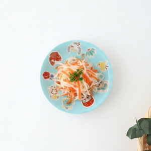 Seikou Kiln Lucky Small Plate Engimono｜Kutani Ware