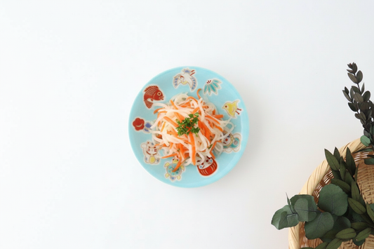Seikou Kiln Lucky Small Plate Engimono｜Kutani Ware