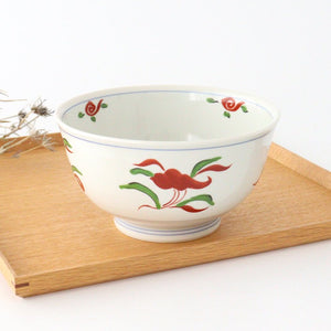 Donburi Bowl Red Peony | Hasami Ware