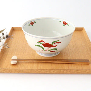 Donburi Bowl Red Peony | Hasami Ware