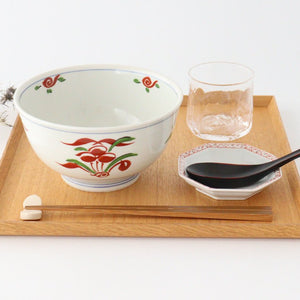 Donburi Bowl Red Peony | Hasami Ware