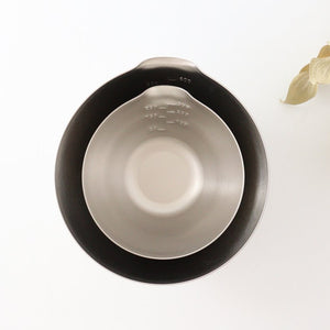 aikata/Yoshikawa Stainless Steel Lipped Bowl Large