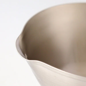 aikata/Yoshikawa Stainless Steel Lipped Bowl Large