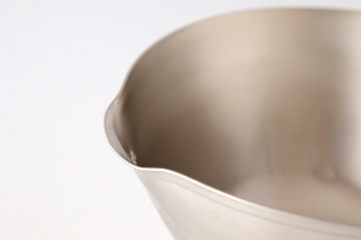 aikata/Yoshikawa Stainless Steel Lipped Bowl Large