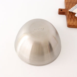 aikata/Yoshikawa Stainless Steel Lipped Bowl Large