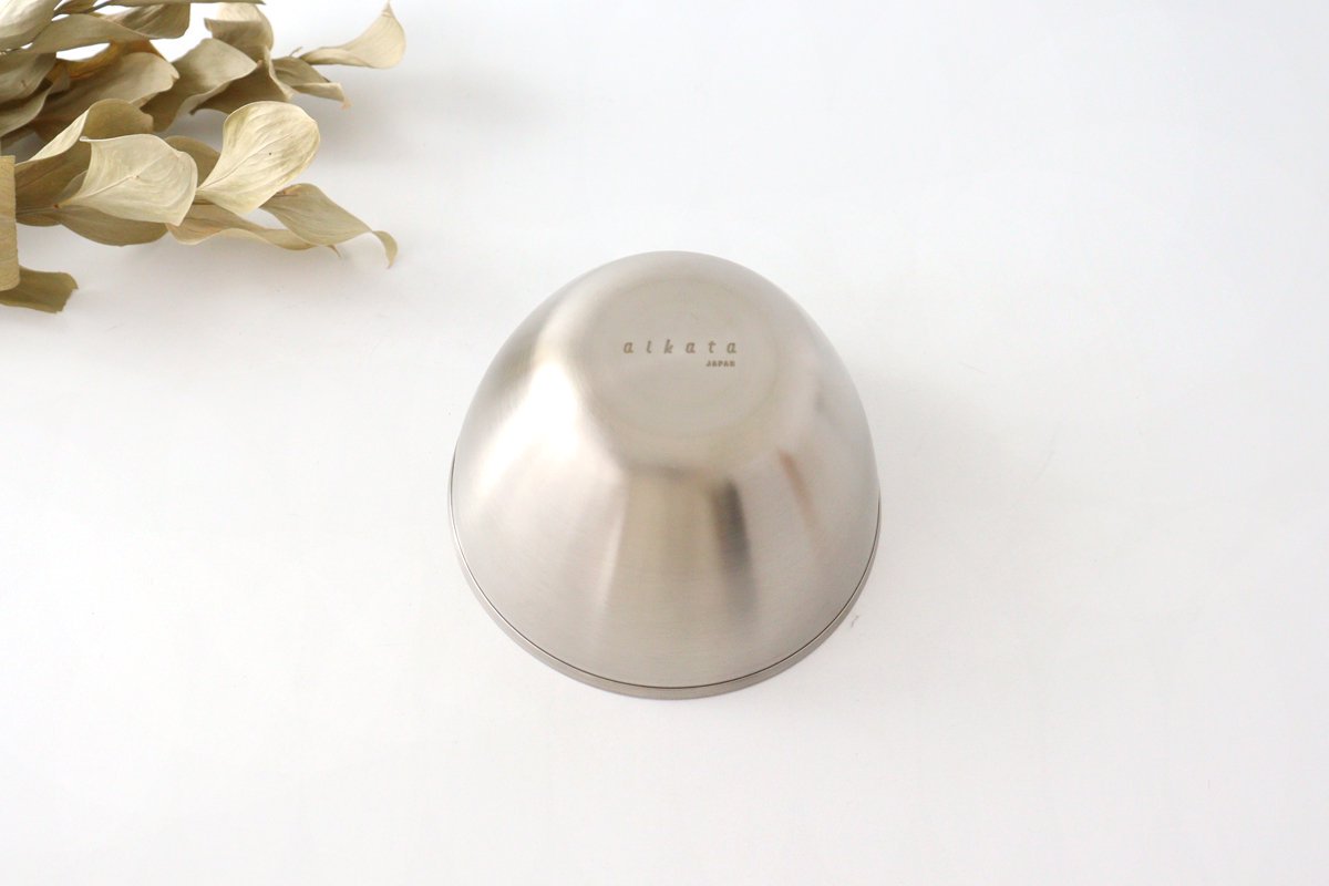 aikata/Yoshikawa Stainless Steel Lipped Bowl Small