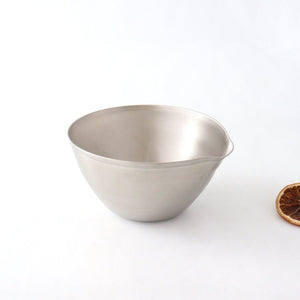 aikata/Yoshikawa Stainless Steel Lipped Bowl Small