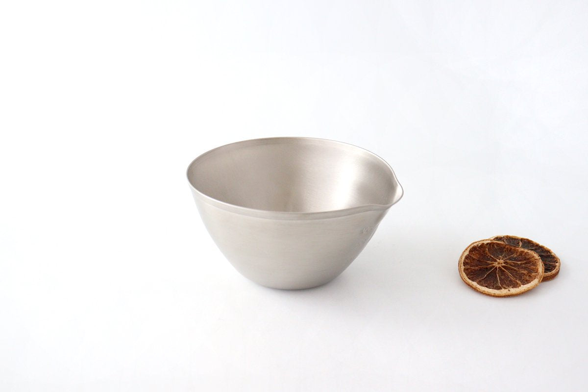 aikata/Yoshikawa Stainless Steel Lipped Bowl Small