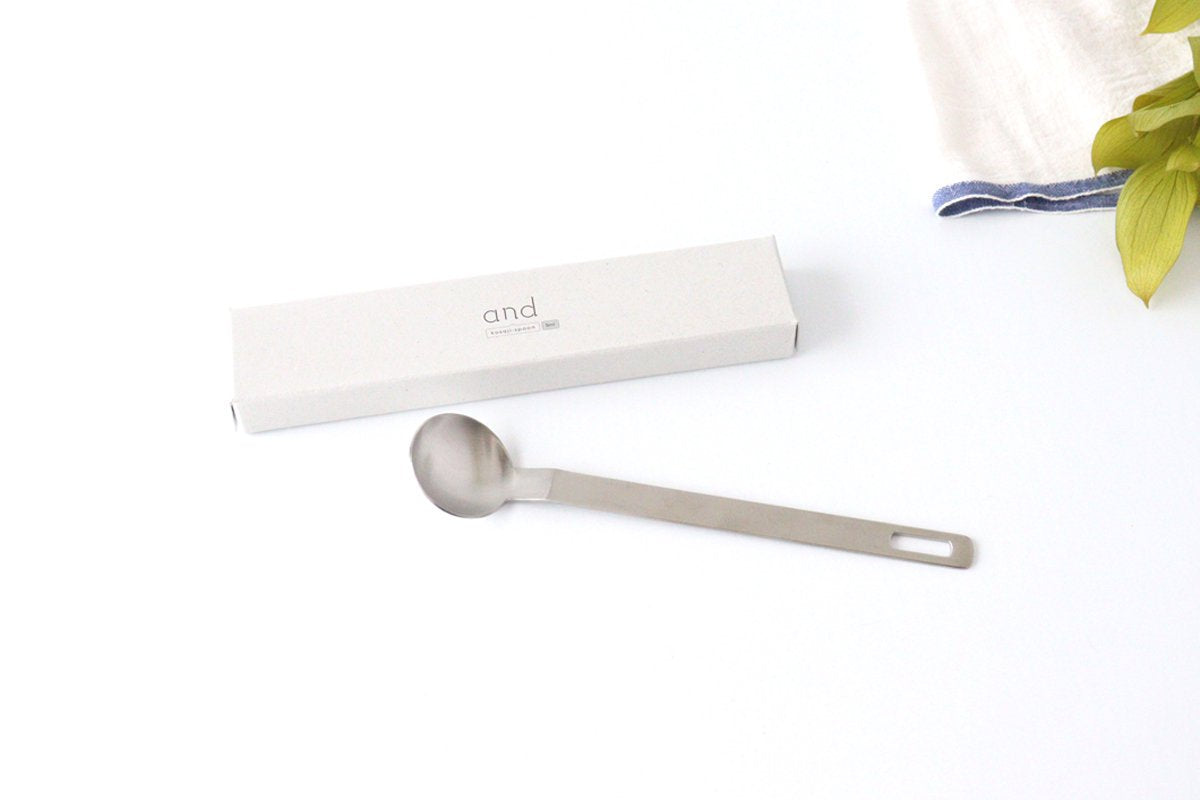 and/Yoshikawa Stainless Steel Teaspoon