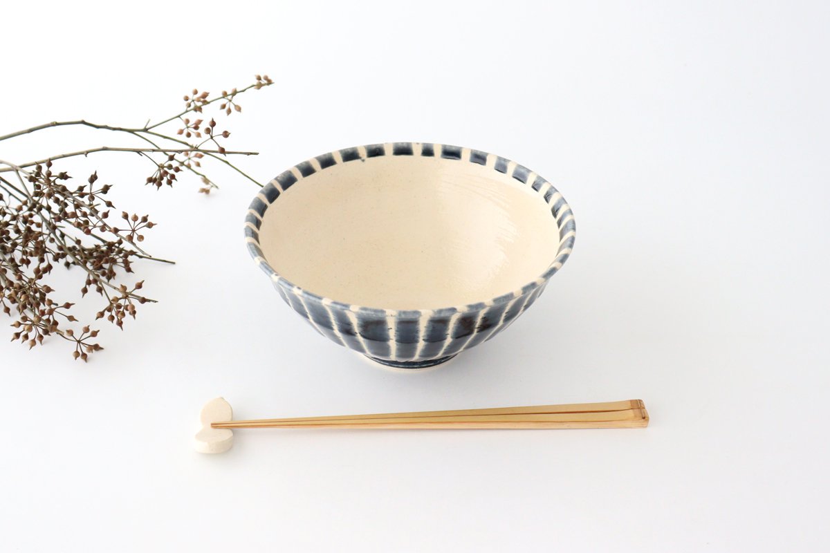 Multi-use Bowl Blue Tokusa | Mino Ware