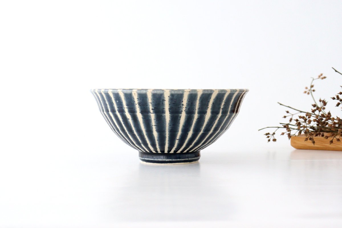 Multi-use Bowl Blue Tokusa | Mino Ware