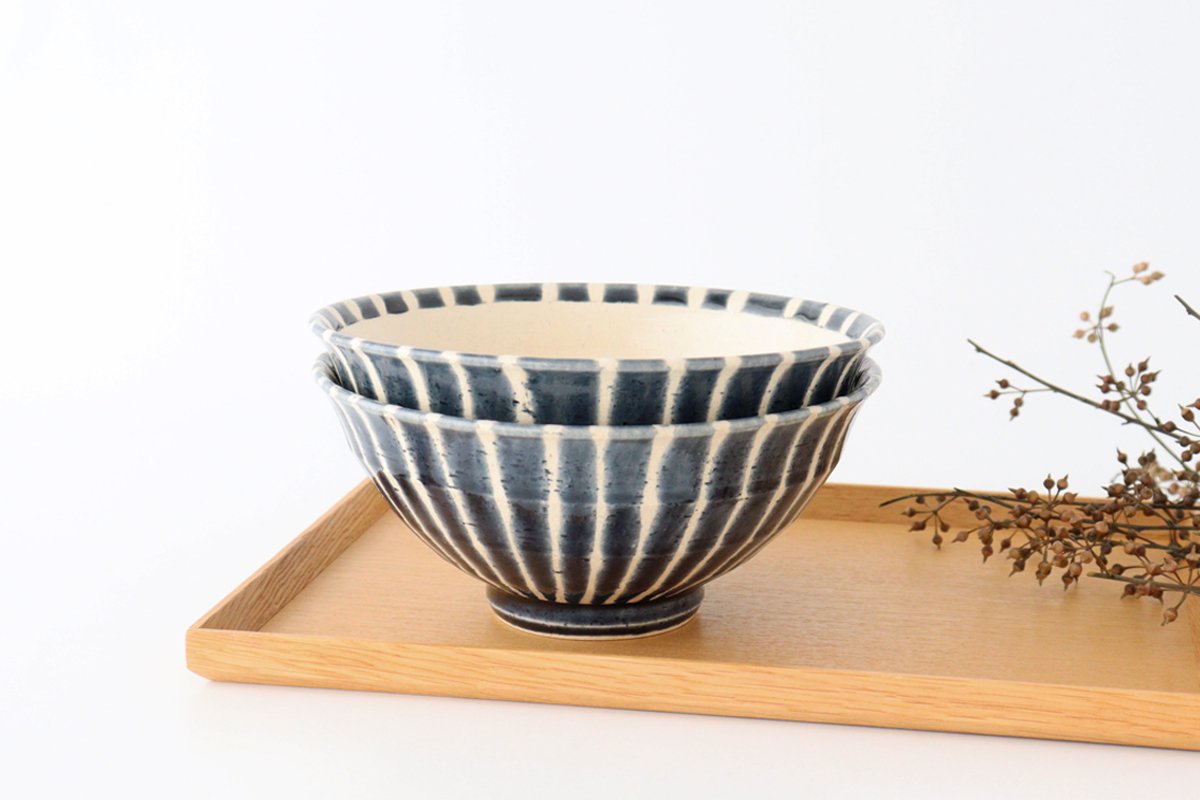 Multi-use Bowl Blue Tokusa | Mino Ware