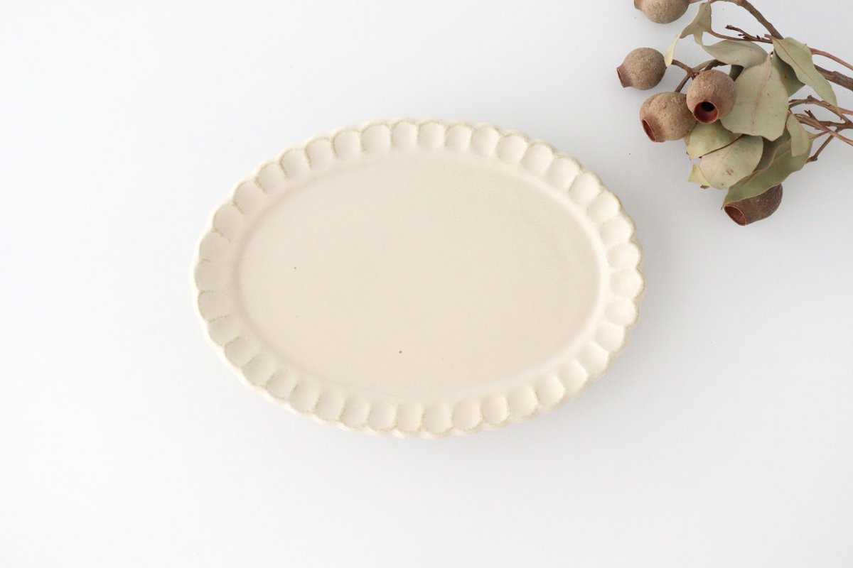 COCO Oval Plate L | Mino Ware