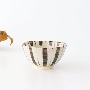 Rice Bowl Tokusa Brown | Mino Ware