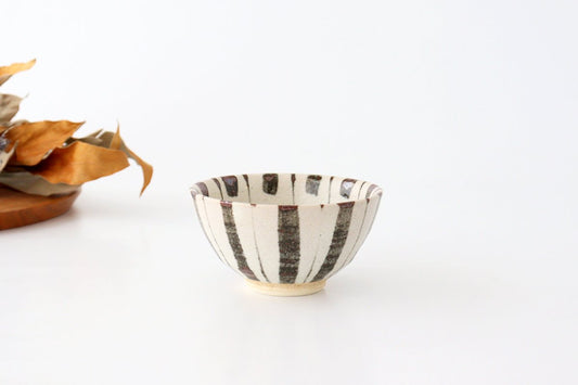 Rice Bowl Tokusa Brown | Mino Ware