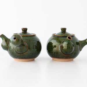 Japanese Teapot Oribe | Kyusu Mino Ware