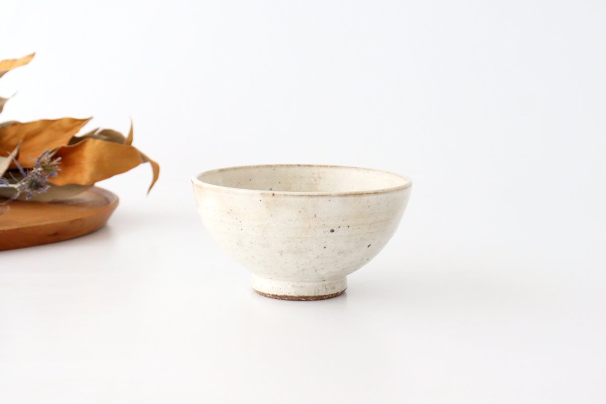 Rice Bowl Kohiki White | Mino Ware