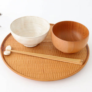 Rice Bowl Kohiki White | Mino Ware