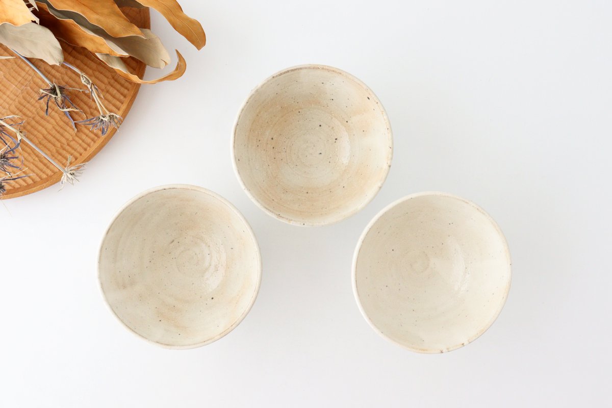 Rice Bowl Kohiki White | Mino Ware