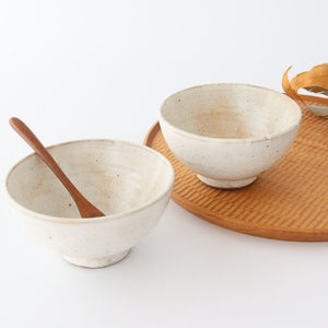 Rice Bowl Kohiki White | Mino Ware