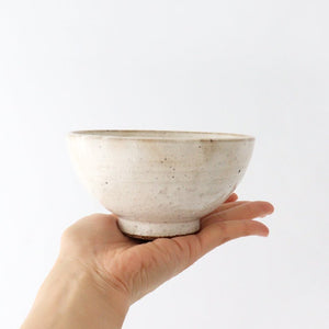 Rice Bowl Kohiki White | Mino Ware