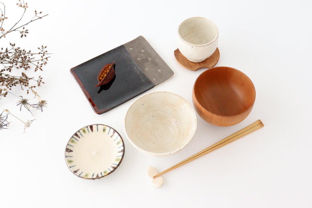 Rice Bowl Kohiki White | Mino Ware