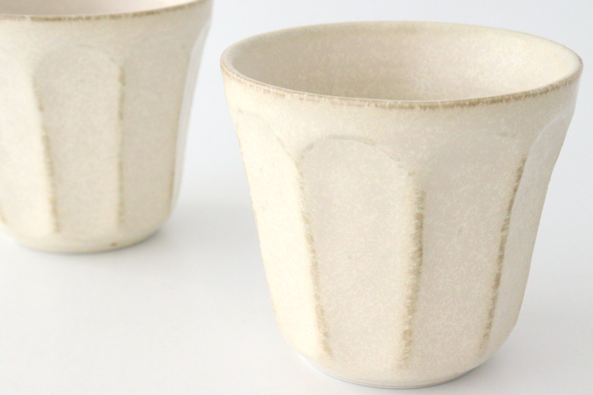 Japanese Cup Chrysanthemum-shape | Yunomi Mino Ware