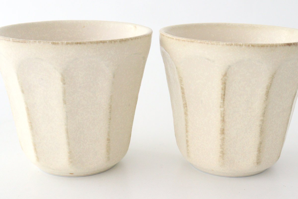 Japanese Cup Chrysanthemum-shape | Yunomi Mino Ware