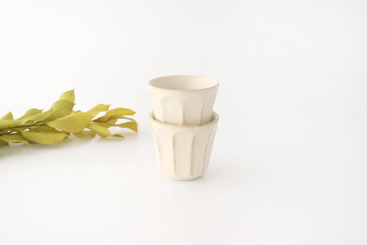 Japanese Cup Chrysanthemum-shape | Yunomi Mino Ware