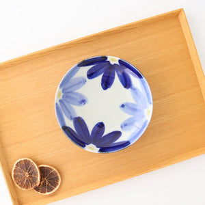 Serving Plate Indigo Flower 15㎝/6in | Hasami Ware