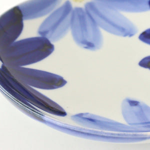 Serving Plate Indigo Flower 15㎝/6in | Hasami Ware