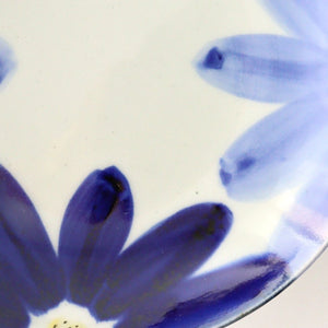 Serving Plate Indigo Flower 15㎝/6in | Hasami Ware