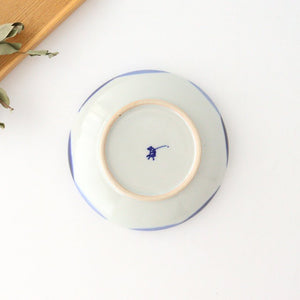 Serving Plate Indigo Flower 15㎝/6in | Hasami Ware