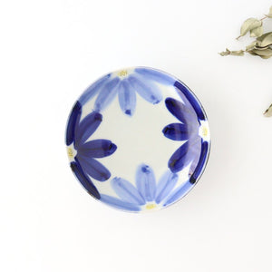 Serving Plate Indigo Flower 15㎝/6in | Hasami Ware