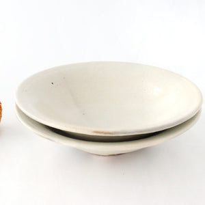 [Mizuki x Furutani Seitosho]  Iron Glaze Shallow Bowl 21cm/8.3in | Serving Bowl