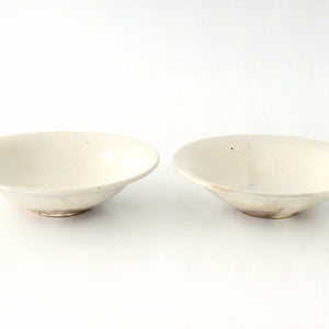 [Mizuki x Furutani Seitosho]  Iron Glaze Shallow Bowl 21cm/8.3in | Serving Bowl