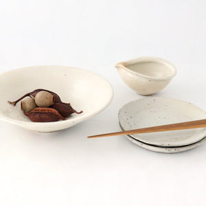 [Mizuki x Furutani Seitosho]  Iron Glaze Shallow Bowl 21cm/8.3in | Serving Bowl