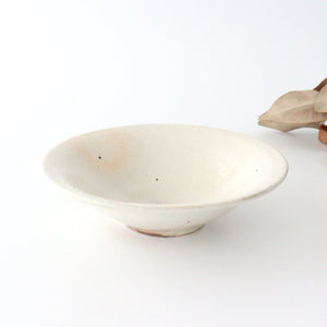 [Mizuki x Furutani Seitosho]  Iron Glaze Shallow Bowl 18cm/7in | Serving Bowl