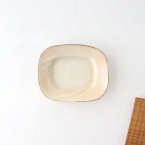 Furutani Seitosho Rectangular Small Plate White