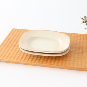 Furutani Seitosho Rectangular Small Plate White