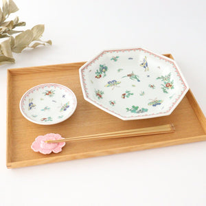 Octagonal Plate Butterfly 21cm/8.3in | Hasami Ware