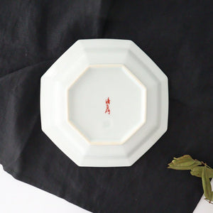 Octagonal Plate Butterfly 21cm/8.3in | Hasami Ware